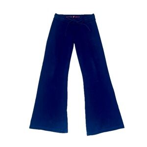Twisted Heart Blue Tracksuit Sweat Pants, size small, 100% cotton